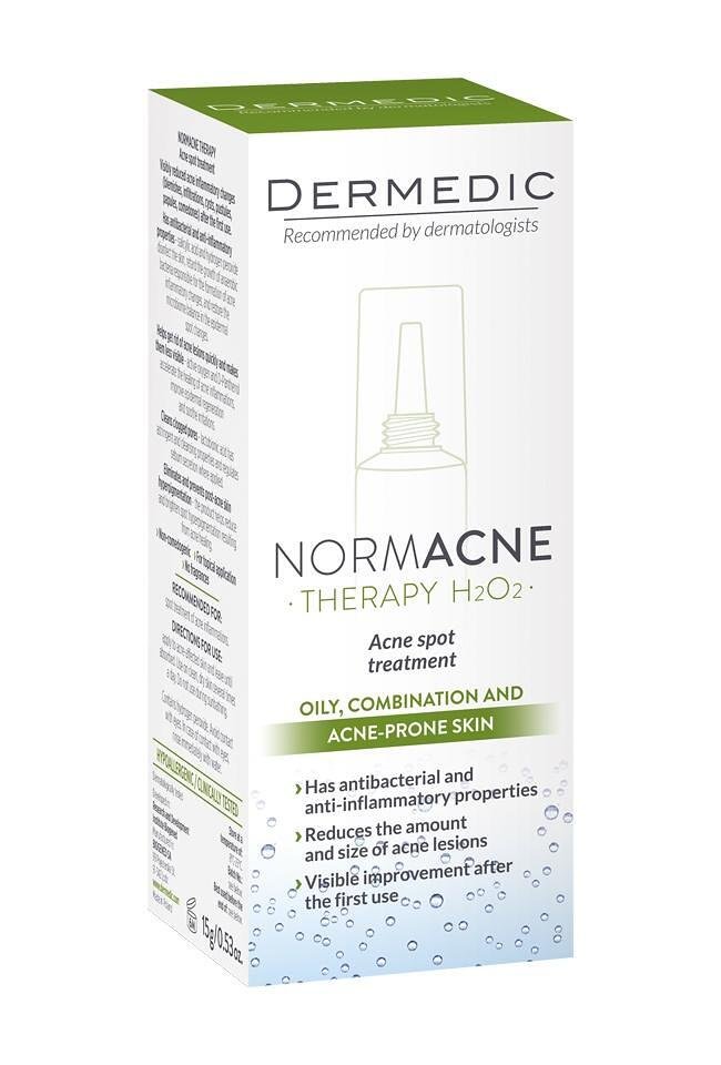 Dermedic NORMACNE ТОЧКОВО ТРЕТИРАНЕ НА АКНЕ, 15 МЛ