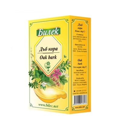 Чай от кора на дъб, насипен чай, 60 г от Билек