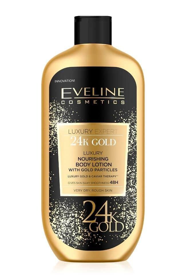 Eveline LUXURY EXPERT ПОДХР. ЛОСИОН ТЯЛО 24K GOLD, 350 МЛ