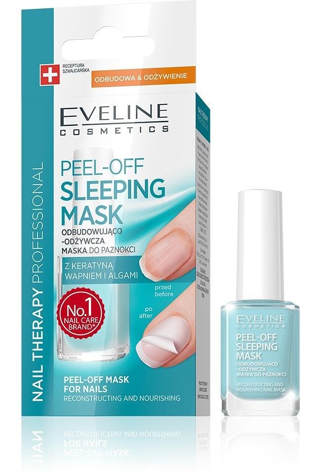 Eveline NAILS ПИЙЛ-ОФ МАСКА ЗА ПОДХРАНВАНЕ, 12 МЛ
