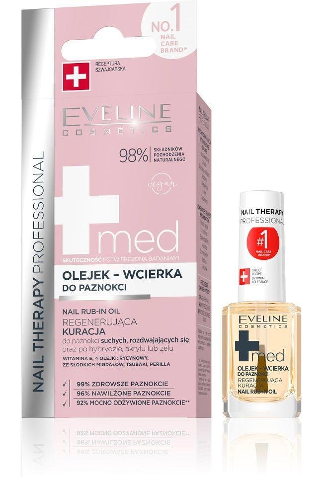 Eveline NAILS THERAPY ОЛИО ЗА УВРЕДЕНИ НОКТИ, 12 мл