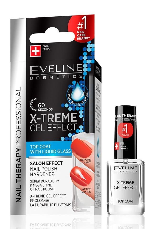 Eveline Nails X-treme Gel effect Топ лак, 12 мл