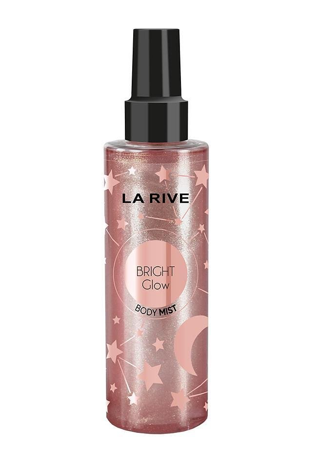 La Rive Body Mist BRIGHT GLOW Парфюмен спрей за тяло с блясък, 200 мл ( звезди )