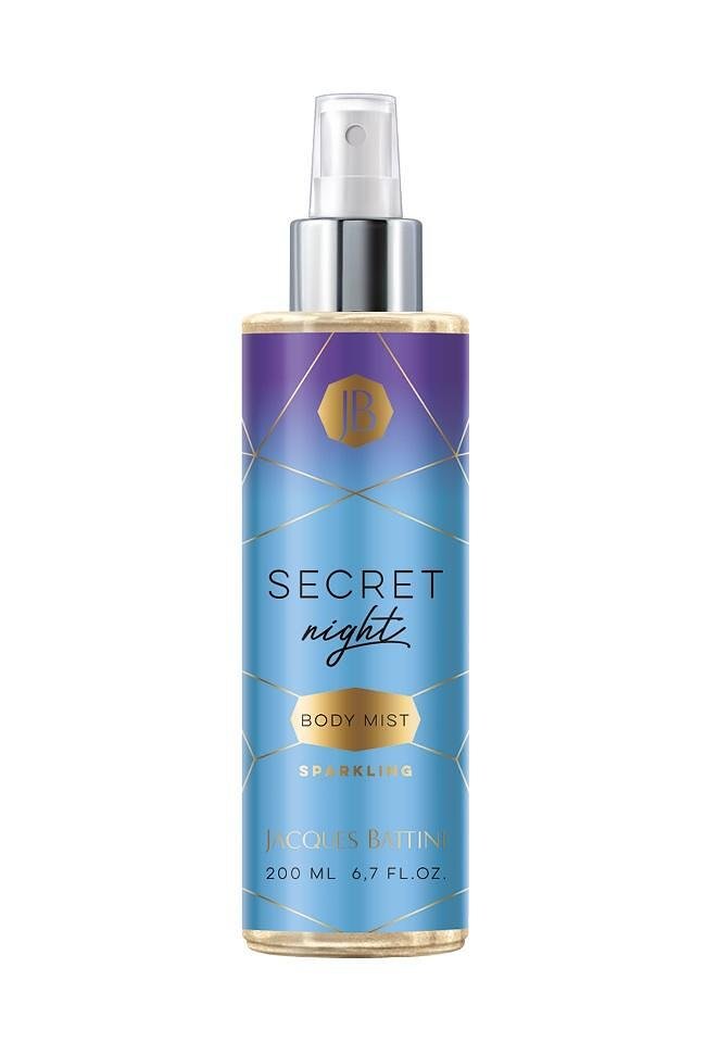 Jacques Battini Body Mist Secret Night - body mist 200 мл / натурален спрей за тяло /