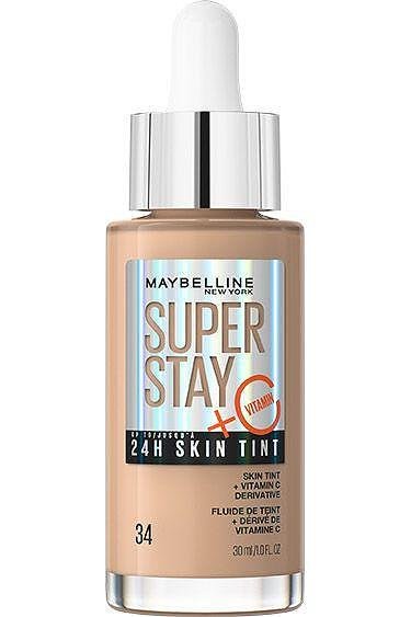MAYBELLINE NEW YORK SUPER STAY SKIN TINT 24h Фон дьо тен серум, 34