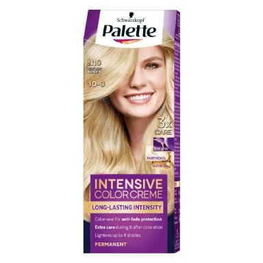 Palette Intensive Color Creme, Боя за коса, 10-0 много светлорус