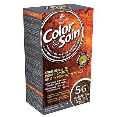 3Chenes Color and Soin, Боя за коса, 5G светло златисто кестеняв цвят