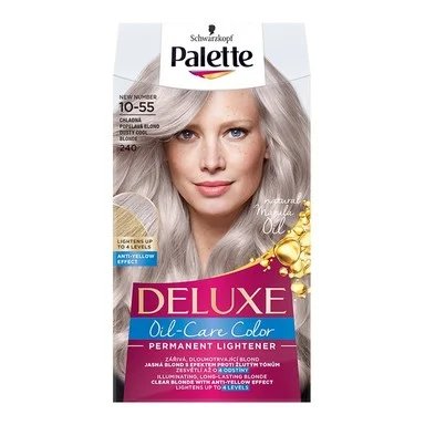 Palette Deluxe, Боя за коса, 10-55 пепеляво хладно рус