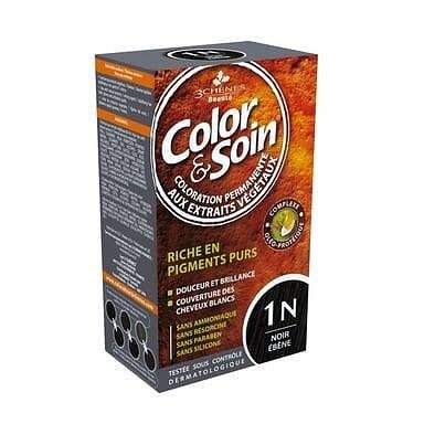 3Chenes Color and Soin, Боя за коса, 1N черено абанос цвят