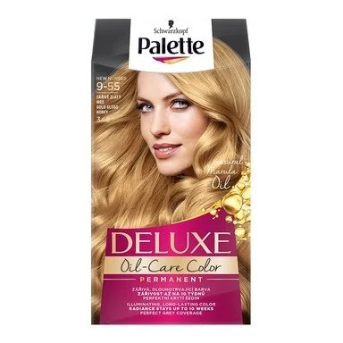Palette Deluxe, Боя за коса, 9-55 бляскав мед