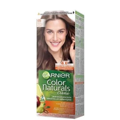 Garnier Color Naturals, Боя за коса, №6N неутрално светло кестеняво