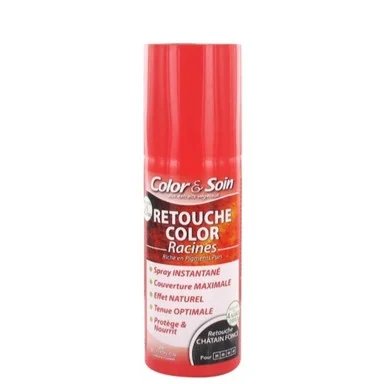 3Chenes Color and Soin, Оцветяващ спрей за коса тъмно кестеняв цвят, 75 мл
