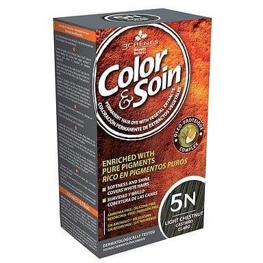 3Chenes Color and Soin, Боя за коса, 5N светло кестеняв цвят