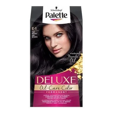 Palette Deluxe, Боя за коса, Е-1 тъмен метеорит