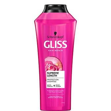 Gliss, Supreme Length, шампоан за дълга коса с мазни корени, 400 мл.