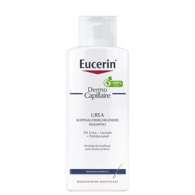 Eucerin, DermoCapillaire, успокояващ шампоан за сух скалп с 5% Урея, 250 мл.