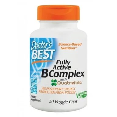 Витамин B-комплекс, 30 капсули, от Doctors Best