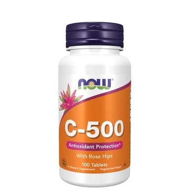 Витамин С, 500 мг, 100 таблетки, от Now Foods