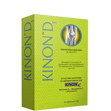 Kinon D3, 30 таблетки, от Valentis