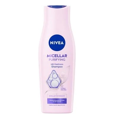Nivea, Micellar Purifying, Мицеларен шампоан за нормална към мазна коса, 400 мл.