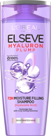 L'Oréal Elseve, Hyaluron Plump, шампоан за суха коса с хиалуронова киселина