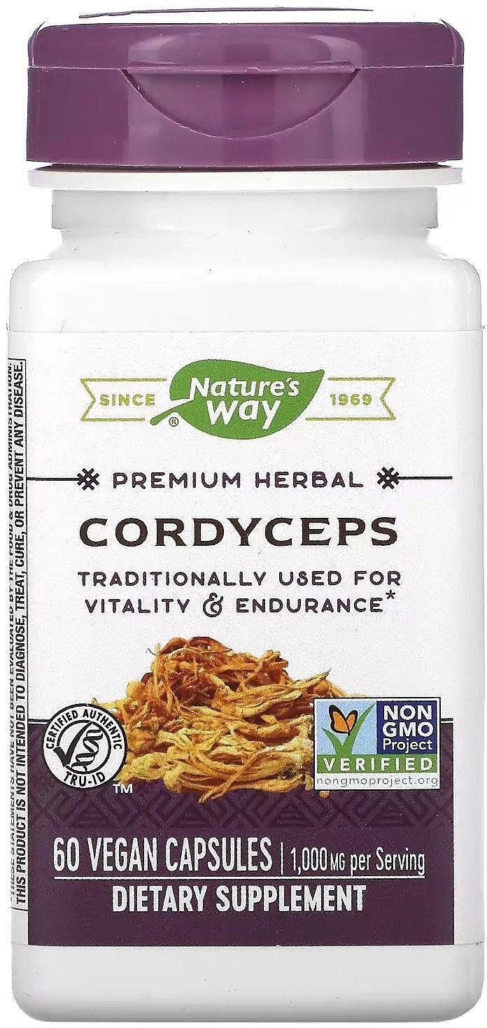 Кордицепс при преумора Nature's Way 500 mg х 60 капсули