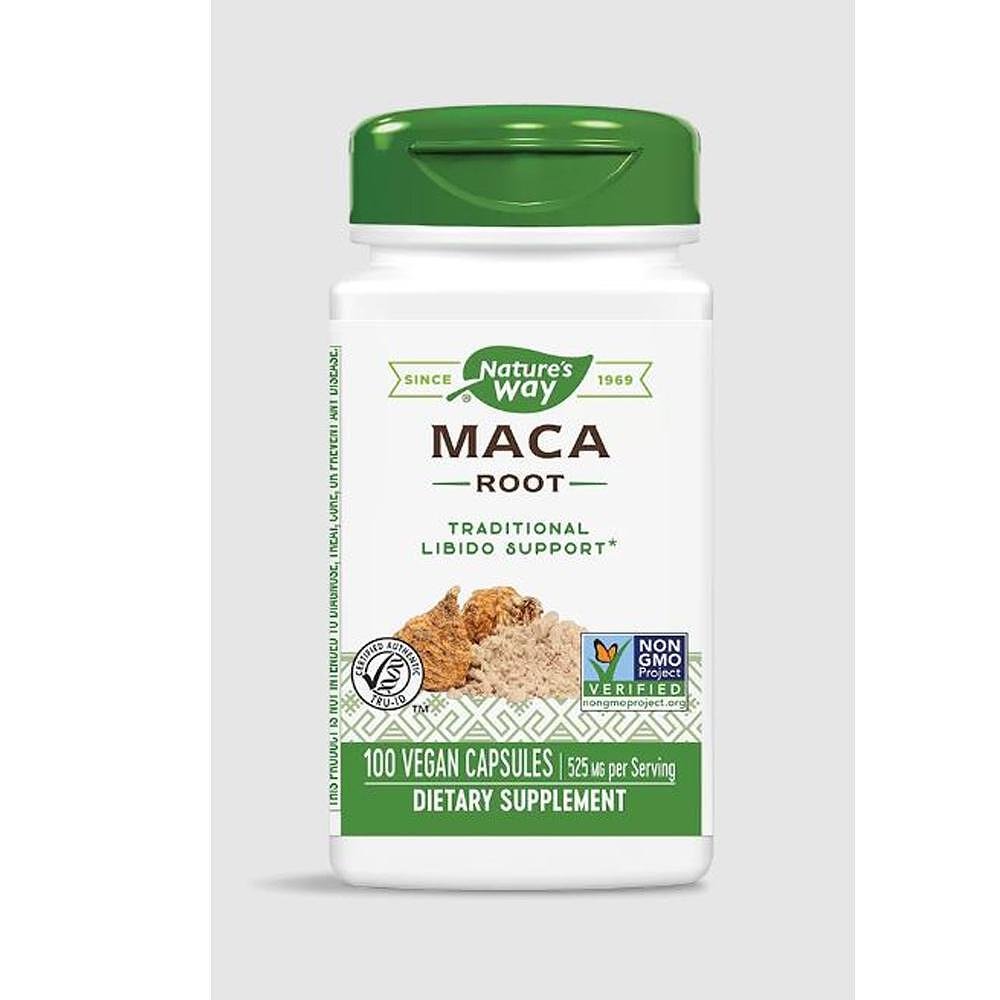 Мака (корен) за повишаване на енергията и либидото Nature's Way 525 mg x 100 капсули