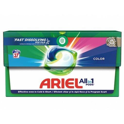 Ariel All in 1 Pods Color | Периен Препарат за Ярки Цветове и Свежест