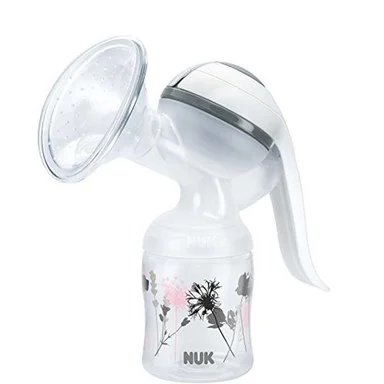 NUK Jolie, Ръчна помпа за кърма и контейнер с биберон, First Choice+