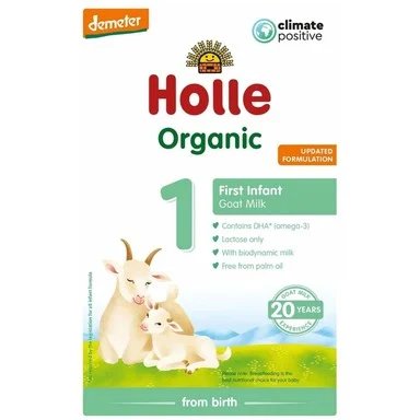 Holle 1, Био козе мляко за кърмачета от първия ден след раждането, 0+, 400 г
