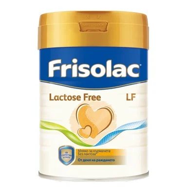 Frisolac Lactose Free, Диетична храна за специални медицински цели за кърмачетa с непоносимост към лактоза, 400 г