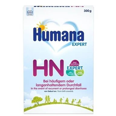 Humana HN Expert, Храна с банан за кърмачета против диария, 300 г