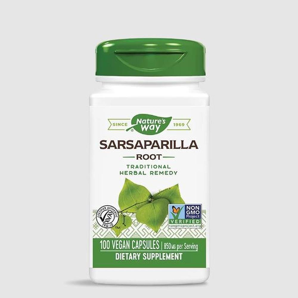 Сарсапарила (корен) Nature's Way 425 mg x 100 V капсули