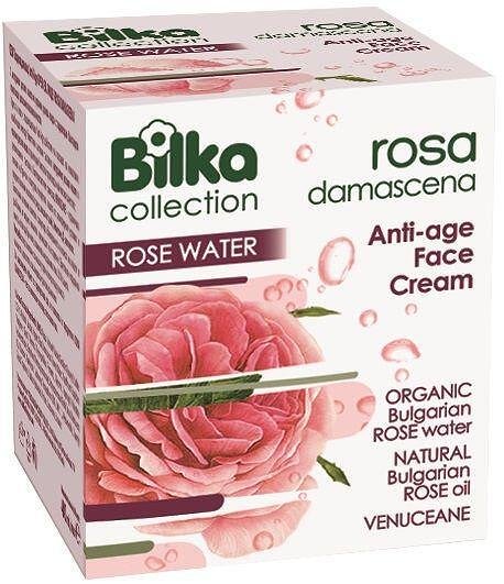 Bilka, Rosa Damascena, крем за лице Anti-Age с позова вода, 40 мл.