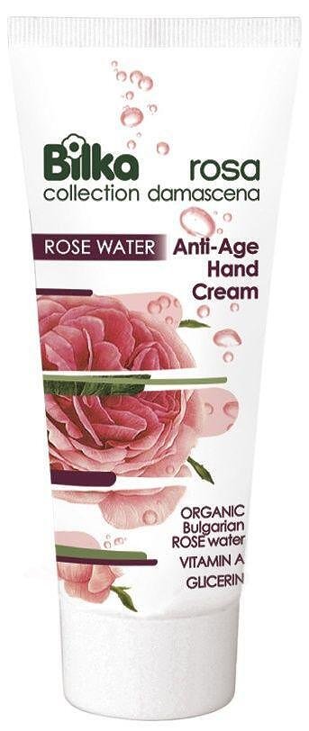 Bilka, Rosa Damascena, подхранващ крем за ръце, Anti-Age, 100 мл.