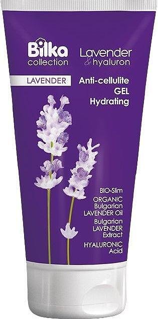 Bilka, Lavender & Hyaluron, хидратиращ антицелулитен гел, 200 мл.