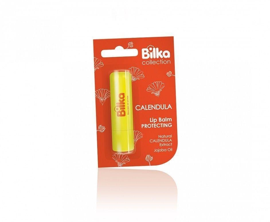 Bilka, Calendula Lip Balm Protecting, балсам за устни с невен, 4.5 гр.