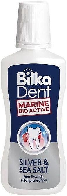 Bilka Dent, Silver & Sea salt, вода за уста, за бели и здрави зъби с морска сол, 250 мл.