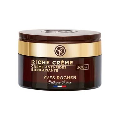 Yves Rocher Riche Creme, Дневен крем против бръчки, 50 мл