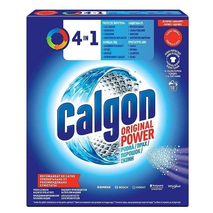 Calgon Power, прах против натрупване на котлен камък 4в1, 500 гр.