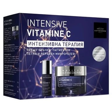 Комплект Esthederm Intensive Vitamin C, Интензивна терапия срещу бръчки, пигментни петна и неравен микрорелеф