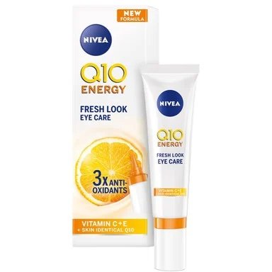 Nivea Q10 Energy, Енергизиращ околоочен крем, 15 мл