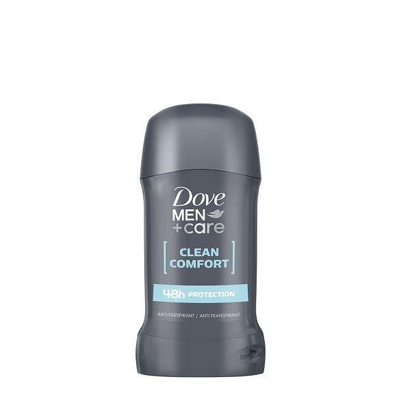 Dove, Men Care, Clean Comfort, део стик за мъже, против изпотяване и петна, 50 мл.