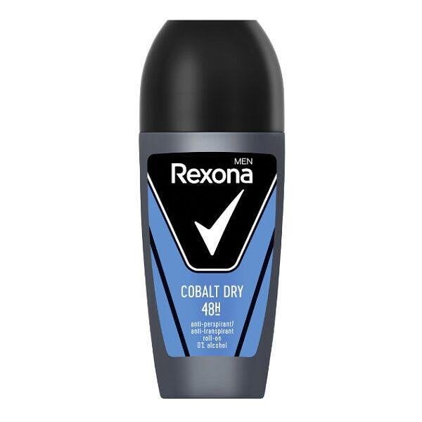 Rexona, Motion Sense, Cobalt Dry, мъжки рол-он против изпотяване, 50 мл.