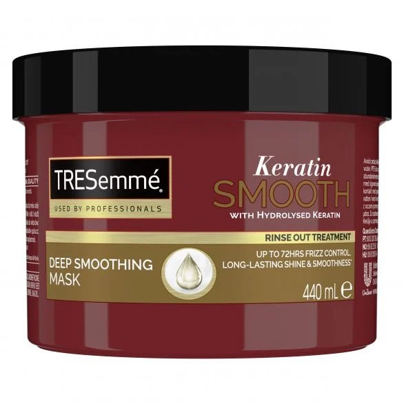 TRESemmé, Deep Smooting mask, професионална маска с кератин за увредена коса, 440 мл.