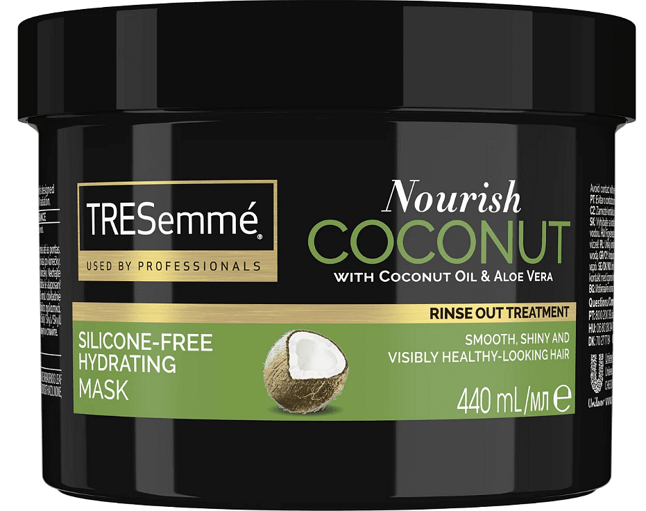 TRESemmé, Nourish Coconut mask, професионална хидратираща маска с кокос и алое, 440 мл.
