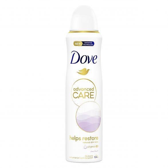 Dove, Advanced Care, Helps Restore, подхранващ крем-дезодорант с витамин B3, 150 мл.
