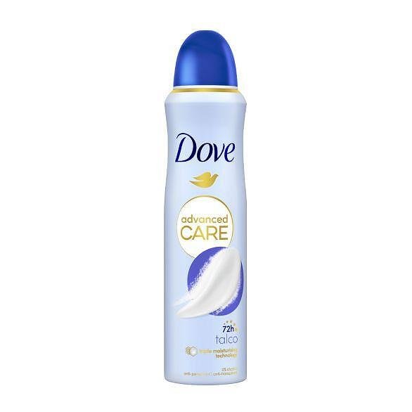 Dove, Advanced Care, Talco, хидратиращ крем-дезодорант, 150 мл.
