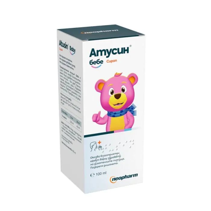 Атусин бебе, сироп за дихателните пътища, 100 мл, от Neopharm