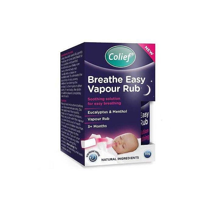 Colief Breath Easy, стик балсам за леко дишане за деца, 30 гр.